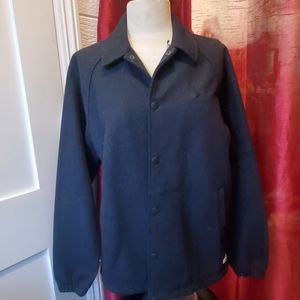 Converse Wool Letterman Jacket blue